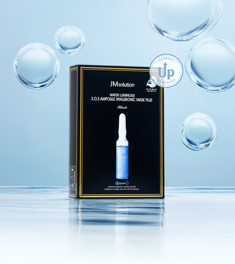 MẶT NẠ JM SOLUTION WATER LUMINOUS S.O.S AMPOULE HYALURONIC PLUS