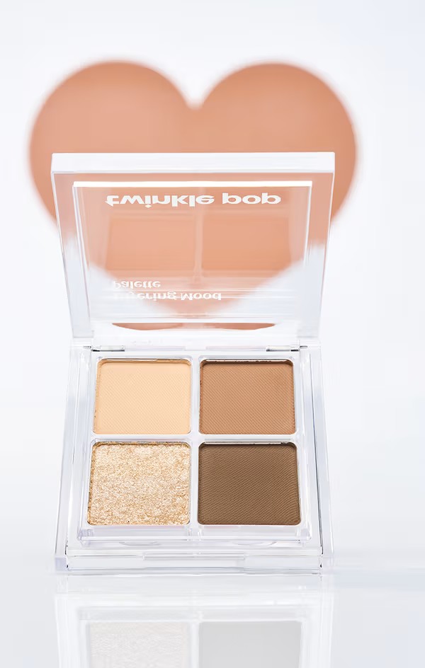 Bảng Phấn Mắt Twinkle Pop Layering Mood Palette by CLIO Nâu Caramel - (03 Caramel Glaze)