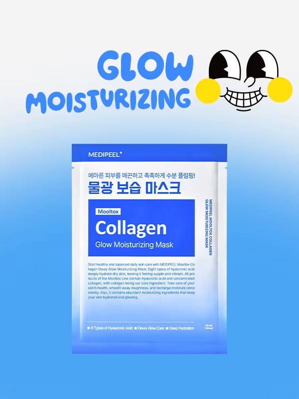 Mặt Nạ Medipeel MulTox Collagen Glow Moisture Mask 30ml – Cấp Ẩm & Làm Sáng Da