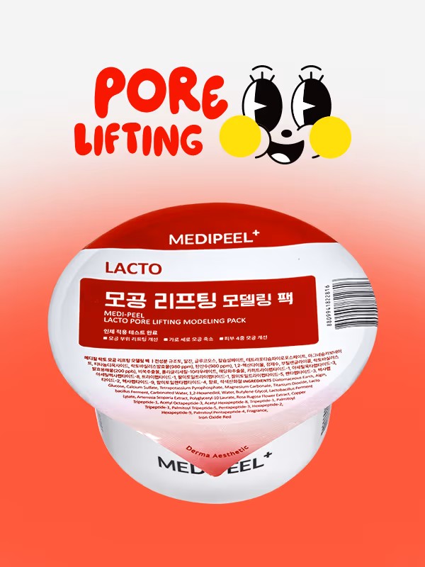 Mặt Nạ Medipeel Modeling Pack 28g – Lacto Se Khít Lỗ Chân Lông & Nâng Cơ