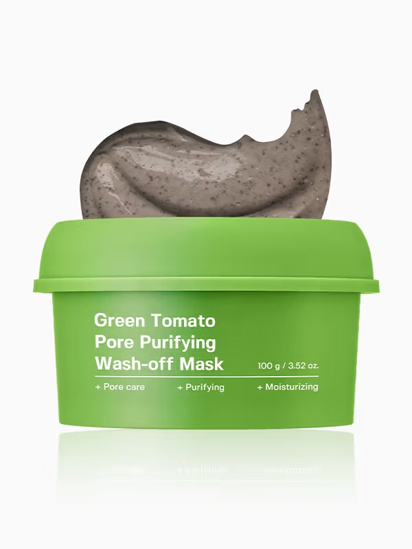 Mặt Nạ Làm Sạch Lỗ Chân Lông Green Tomato Pore Purifying Wash-Off 100g (Ingredient Editor)