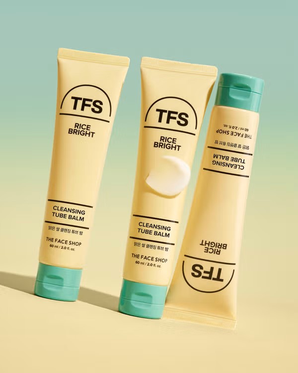 Sáp Tẩy Trang Dạng Tuýp The Face Shop Rice Water Bright Cleansing Balm – 60 ml