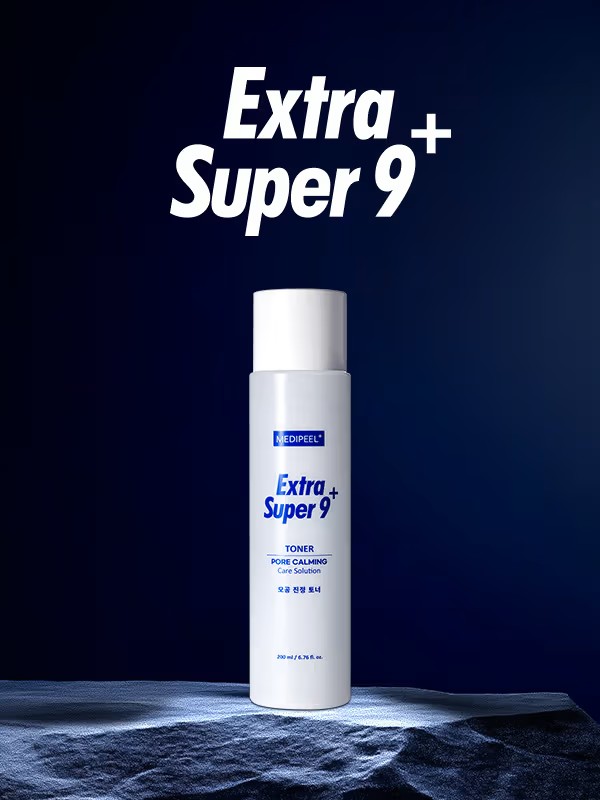MediPeel Extra Super 9 Plus Pore Calming Toner 200ml – Toner Se Khít Lỗ Chân Lông & Làm Dịu Da