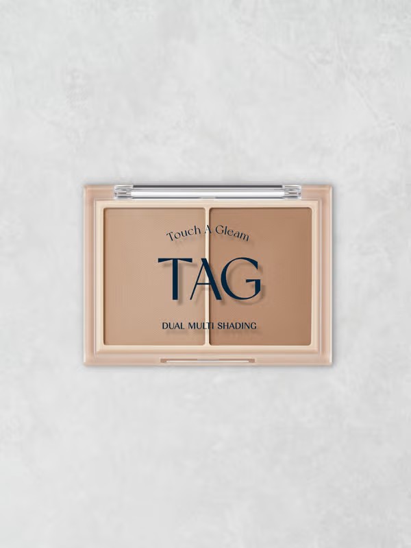 [01 Soft Warm] Phấn Tạo Khối TAG Dual Multi Shading 9.4g – 2 Tông Màu Tự Nhiên