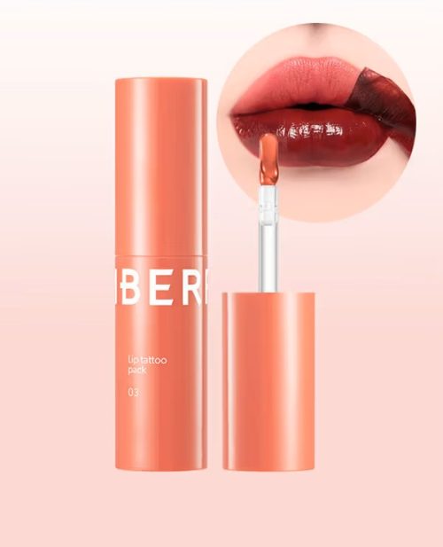 [03 Rich Coral] Son Xăm Môi Berrisom Lip Tattoo Pack  –  Cam San Hô