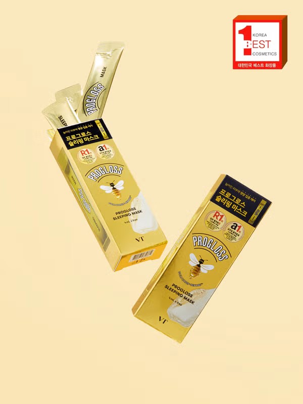 Mặt Nạ Ngủ VT Progloss Sleeping Mask – Dưỡng Ẩm, Phục Hồi Da 4ml (6 Gói)